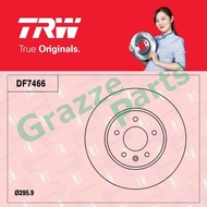 (2pc) TRW Disc Brake Rotor Front for DF7466 Chevrolet Captiva 5 Holes (295.9mm)