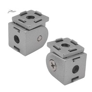 2 Pcs Aluminum Alloy Pivot Joint for Aluminum Extrusion Profile 2020 Series Flexible Pivot Joint 202