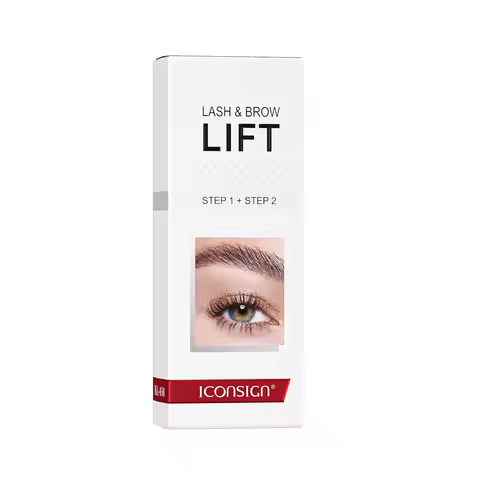 ICONSIGN 10ml Fix Perming Set Lash Eyebrow Lift Perm Fixation Tube Set Lotion 8-12 Minutes Lifting E