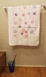 萊亞生活館 彩虹毛巾 604 雙層紗 紗布手帕長巾-不倒翁 100%棉 台灣製造