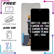 Lcd For Infinix Hot 11S X6812 / Tecno Camon 18 CH6 / Camon 18 Pro CH7 / Camon 19 Neo CH6i (With Touc