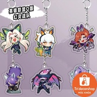 Aatrox Jinx Anime Anahlık Riven Irelia Bayan Servet Erkekler Anahtarlık Kadınlar için Kawaii →kiel C