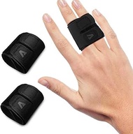 2PCS Finger Splint Finger Buddy Finger Wraps Finger Tapes, Finger Support Mallet Finger Brace for Ar