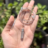 Open DS] Set of 3 Months Baby Necklace Pendant Bracelet Genuine Silver 925
