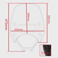 SALE Motorcycle Front Screen Wind Shield Accessories For Honda GB 350S 2023 2024 GB350 GB350S Windsh