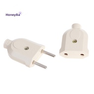 honeybee1 2 Pin EU Plug Male Female electronic Connector Socket Wiring Power Extension Nice