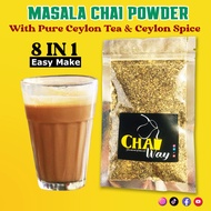 MASALA CHAI POWDER | CEYLON TEA WITH CEYLON SPICES  | 50g (30 cups Tea) | Serbuk Teh Masala