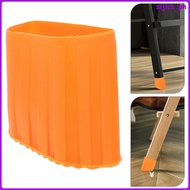 4pcs Nonslip Ladder Feet Rubber Pads Replacement Rubber Feet Safety Ladder Foot Caps for Steep Ladde