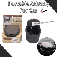LEC Portable Ashtray For Car. An ashtray that fits comfortably in a drink holder.