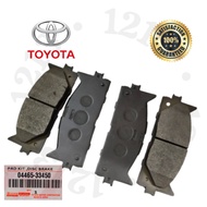 FRONT BRAKE PAD TOYOTA CAMRY ACV40 2006 ACV50 2012 SET FRONT ONLY DISC PAD 04465-33450