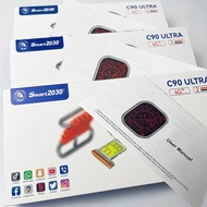 4G ใส่การ์ด Android ซิม Smartwatch C90 Ultra/maxapp ดาวน์โหลดทุกเครือข่าย CD99สบายๆ