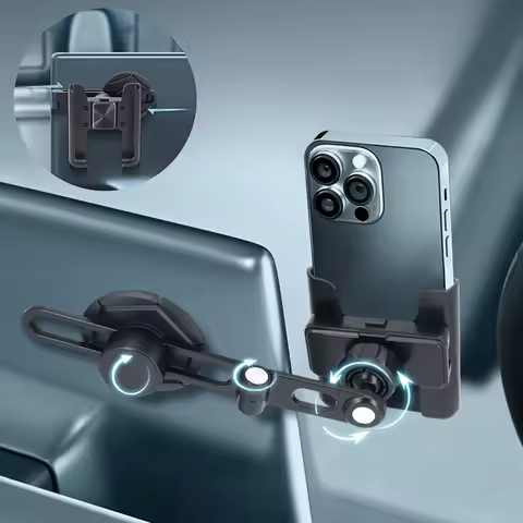 Folding Hidden Mobile Phone Holder for Tesla Model3/Y Central Control Screen Car Memory Holder for T