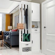 CLASSIC FURNITURE - 現代簡約門口鞋櫃帶掛衣架客廳玄關隔斷屏風櫃