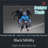 DOTA2 Night Stalker (NS) Black Nihility “Rare Set” 刀塔2 暗夜魔王 暗之空寂 稀有 套装 现货秒发