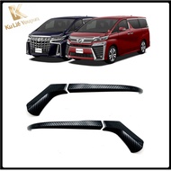 สำหรับ Toyota Alphard Vellfire 30ชุดผ้าคลุมกระจกมองหลังฝาครอบตัดแต่งรถอุปกรณ์เสริม