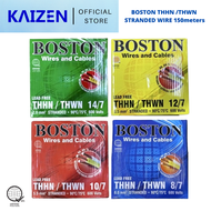 BOSTON THHN/THWN 14/7, 12/7 ELECTRICAL STRANDED WIRE (Per Box)