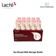 Lacte Botol Penyimpanan Susu Ibu 5oz 10pcs Lacte 5oz Breast Milk Storage Bottle 10pcs BPA Free