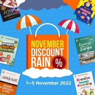 November DISCOUNT RAIN Zaduna Valid 1-5 November 2022