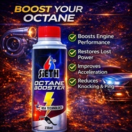【100% ORIGINAL】SIETH OCTANE BOOSTER - BOOSTER FUEL SAVER (236ML) TEKNOLOGI USA SESUAI UNTUK PETROL &