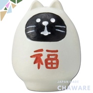 Deco Corporation Concombre Lucky Cat Daruma White Size: Approximately W3 D3 H4 ZCB-40786