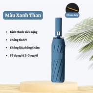 Dù Gấp Tự Động 12 Nan Kép Chống Tia UV - Đóng Mở Tự Động
