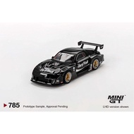 INNO64 LBWK-RX7-01: MAZDA RX7 (FD3S) LB-SUPER SILHOUETTE (BLACK)