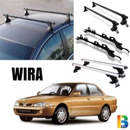 Proton Wira Roof Rack Carrier Bar Bracket Universal Car Roof Rack Luggage Box Wira Kereta pasar mala