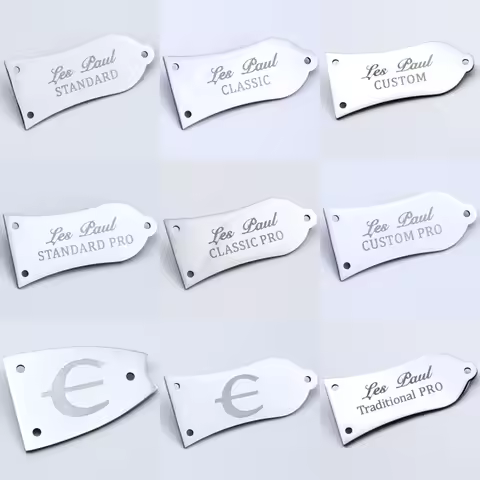 2 PCS 3 Hole Metal Steel Guitar Truss Rod Cover CUSTOM STANDARD CLASSIC For Epiphone LES PAUL LP/SG 