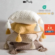 Prozily Super-Soft 45 x45 cm Cushion Covers Knitted Sofa Cushion Covers Premium Quality