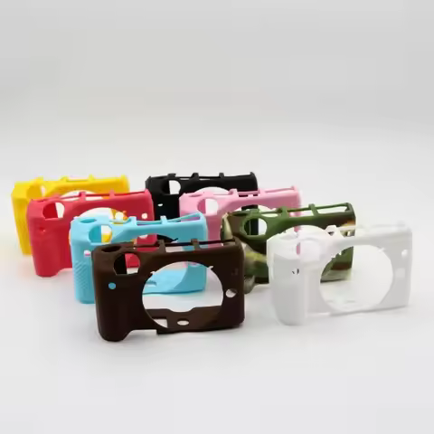 Soft Silicone Bag Camera Protective Body Cover Case for Canon E0S M3 EOSM3 E0S M10 EOSM10 E0S M6 Pro