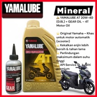 🛵 YAMALUBE AT 20W-40 (0.8L) – 4T Motor Oil + gear oil