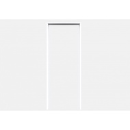 Changdee ประตู ECO WELLINGTAN วงกบประตู WPC WPCDF-4-1 70x200ซม. สีขาว