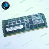 Ram memory server micron HP 8GB 2rx4 pc3L-12800R ddr3 713755-071