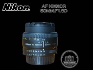 NIKON AF NIKKOR 50MM.F1.8D NIKON AIS MOUNT