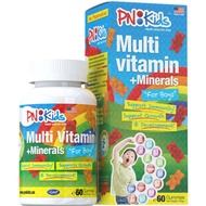 PN Kids Boys Multivitamins & Minerals Vitamins 60s 140g