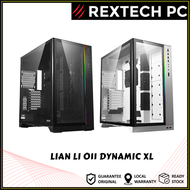 REXTECH LIAN LI PC-O11 DYNAMIC XL ROG E-ATX PC Desktop Casing - Black / White