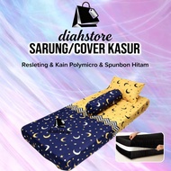 Quality zippered foam mattress cover Size 180x90x10 cm