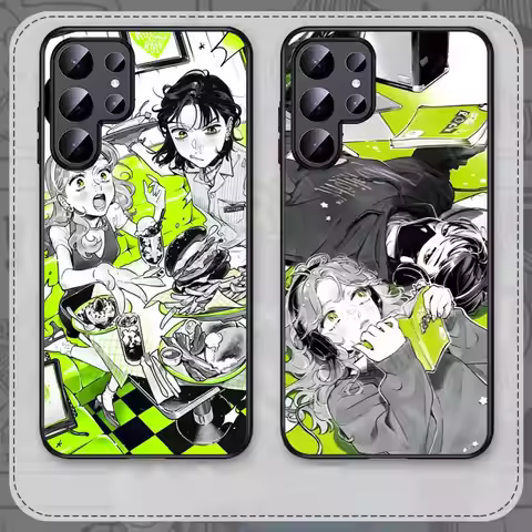 The Green Yuri Guy KiniOto Manga Phone Case For Samsung S 24 fe 25 Ultra plus 20 lite 21 30 22 23 24
