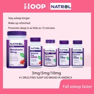 Natrol Melatonin 3mg/5mg/10mg Time Release/Fast  Dissolve Helps You Fall Asleep Faster Stay Asleep L