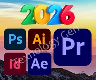 Adobe Photoshop | Illustrator | After Effects | Premiere | Indesign 2026 Full Version for Windows 64