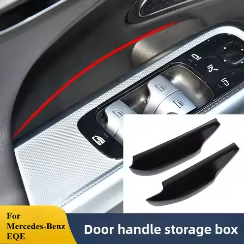 Suede Style Automotive Organization Cashier, Door Handle, For Mercedes-Benz EQE EQE350 SEDAN SUV 202