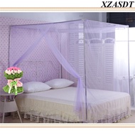 Mosquito Net Mesh Canopy Fly Insect Protect Single Entry For Double King Bed