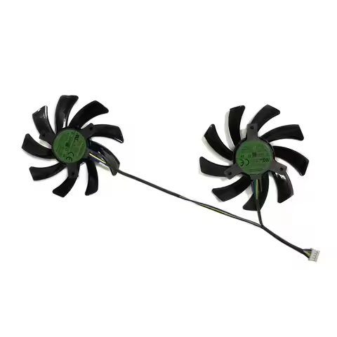 2Pcs/Set T129215BU,GPU Cooler,For 51RISC RX 5600 XT 6G D6,For PowerColor RX5700 RX6700XT 12G,Graphic