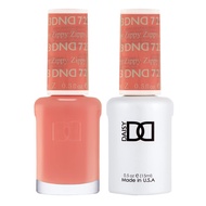 DAISY DND duo - gel polish and nail polish, shades of pink