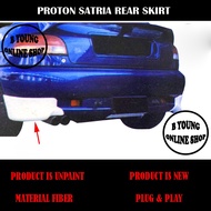 PROTON SATRIA REAR SKIRT FIBERGLASS SKIRT LIP BODYKIT