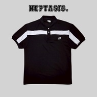 Hepatasis Polo Shirt Lumber Black