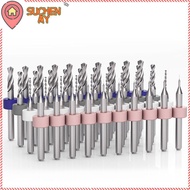 SUCHENMY Mini CNC Drilling Bit Multifunctional PCB Twist Drill Wood CNC Drill Carbide Corn Engraving