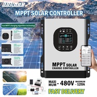 MPPT Solar PV Charging Controller 12V/24V/48V/96V Intelligent Charger Power Generation System invert