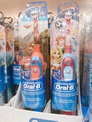 現貨$79 Oral-B 迪斯尼系兒童電動牙刷，電池款🎀適合三歲或五歲以上兒童使用