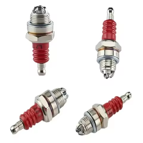 Three-sided Pole Spark Plug L7T 2 Stroke Electrode Gasoline Chainsaw Brush Cutter Engine 2500 3800 4